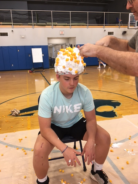 GanandaRACHS's tweet photo. Celebrating the end of the school year with shaving cream and cheese balls! Sure, we'll be #GanandaProud of this! =D @WeAreGananda https://t.co/4zyRNADh9V