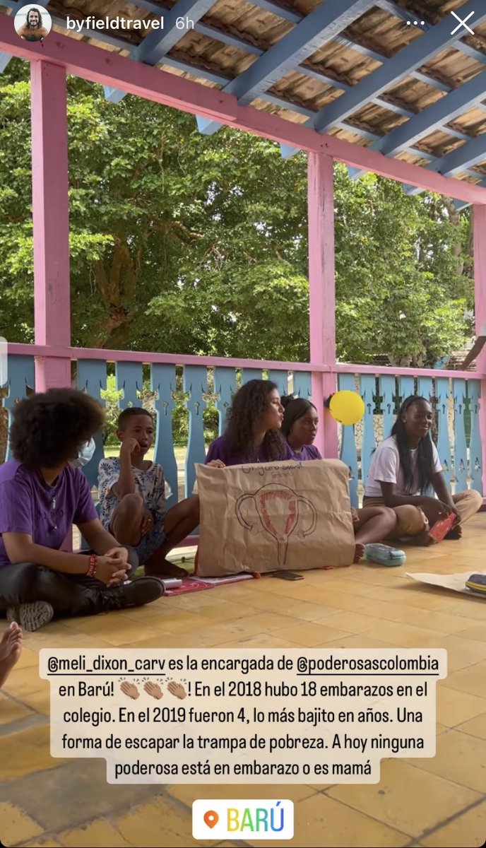 camilogvillegas's tweet image. Registros así. Barú desde el lente @byfieldtravel encontrándose con un legado vivo @marisanzdesa #PoderosasColombia ✊🏻