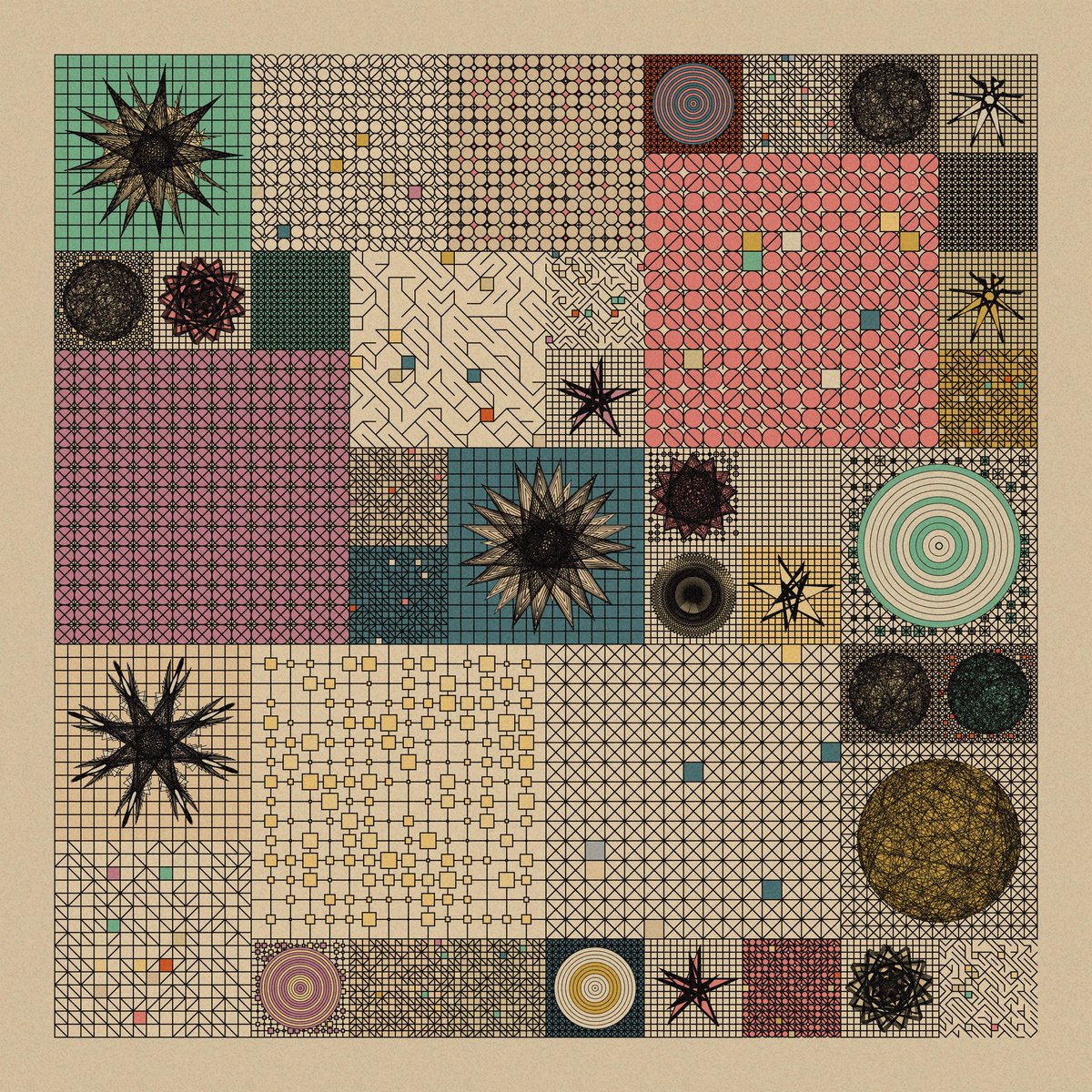 My project “Bored in Math Class” is releasing on #fxhash tomorrow (6/15) at 5pm EST‼️