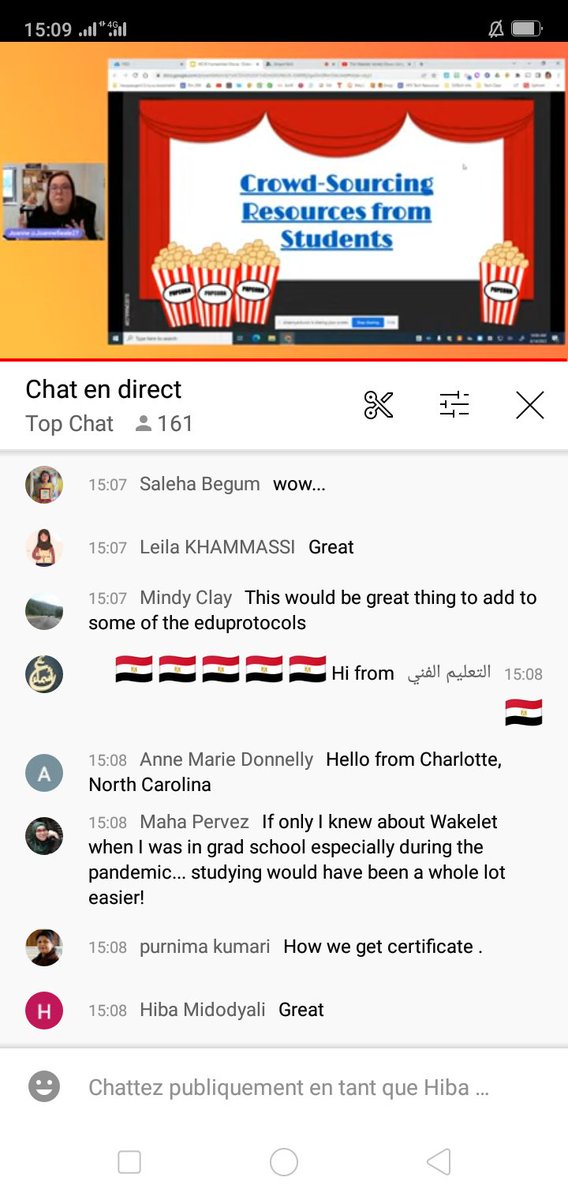 SamiraHibatii's tweet photo. Thank you so much for this great team
#WakeletCommunityWeek
@wakelet
@MicrosoftEDU
#Microsoft
@Buncee
@taalimtice
@Flipgrid
#flipgrid
@MisbahGedal
#MicrosoftExpert
@JBDbiz
@Amy_Wakelet https://t.co/ajVn5LH9C6