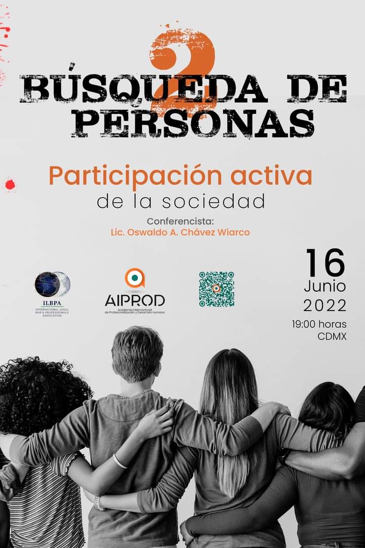 ilbpaorg's tweet image. No se pierdan la segunda entrega de "Búsqueda de Personas" ilbpa.org
