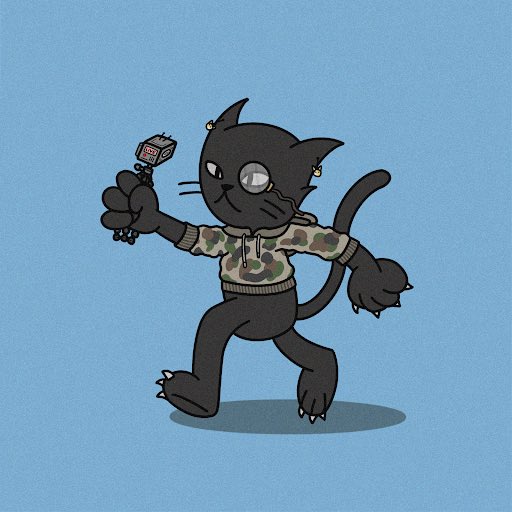 SethPlatt's tweet photo. #NewNFTProfilePic
Iβm a @FelineFiendz again.
This one spoke to me. Thatβs me this this morning on the right trying to catch some sunrise & fish photos & video at the same time. #Contentbeast. #FIENDZTAKEOVER https://t.co/UX66XZ2Za9