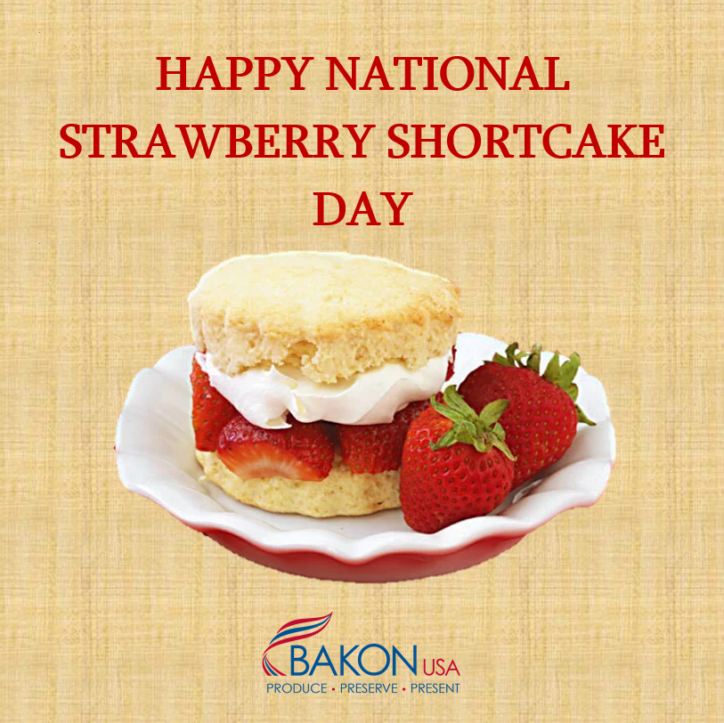 BakonUSA's tweet photo. Happy National Strawberry Shortcake Day, from Bakon USA!

#bakonusa #nationalstrawberryshortcakeday #strawberry #shortcake #pastries #desserts #guthealth #eatmorefibers #naturalfruit #recipes #fruits #strawberries #pastrychefs #chefs #foodie #jellyquick2 #multiwasher https://t.co/o6XyyuTg7i