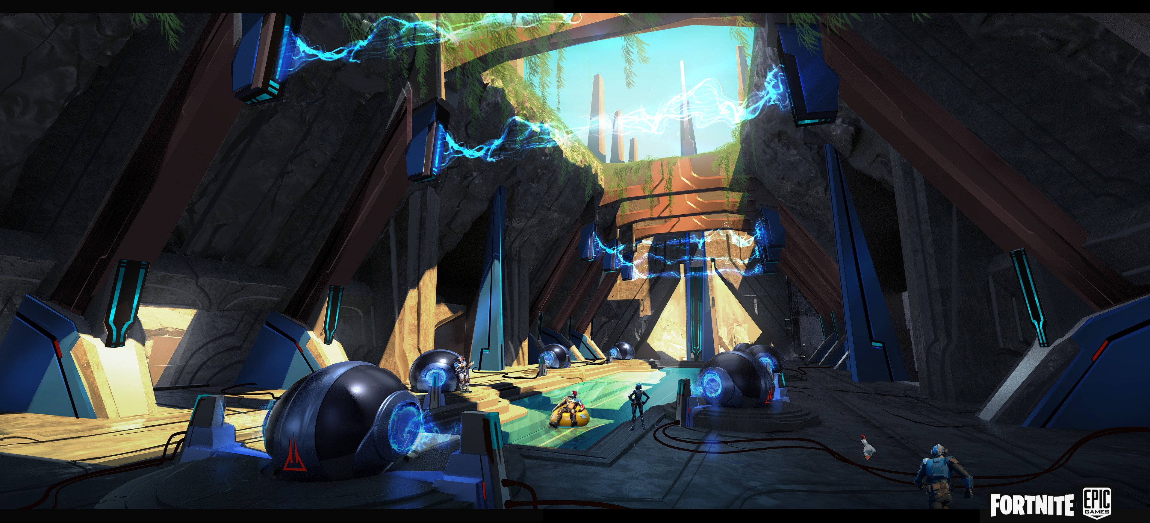 Fortnite Sanctuary Konzeptkunst 