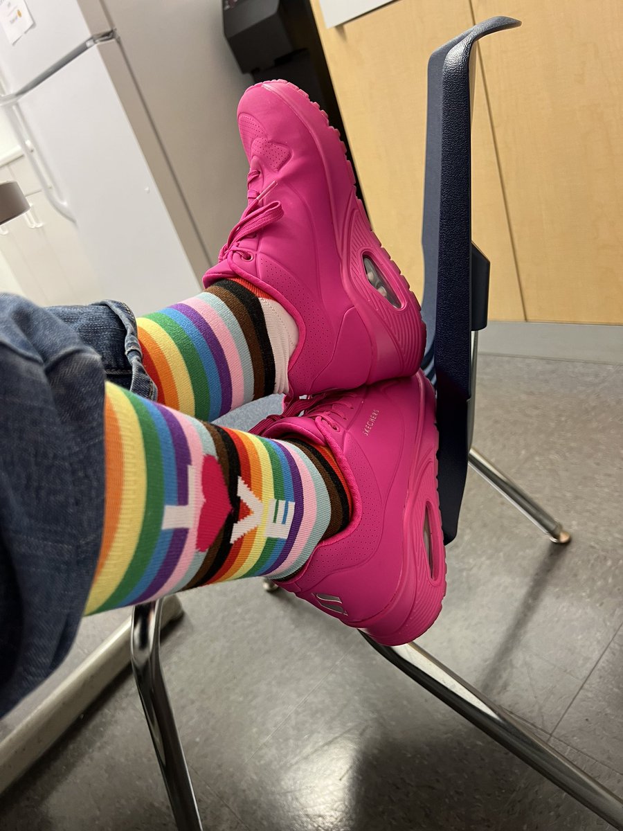 Come get you some pride socks! They are so cute! Only at T-mobile.