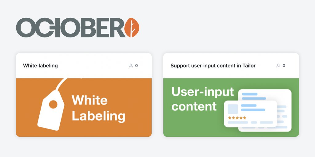 October CMS tweet media