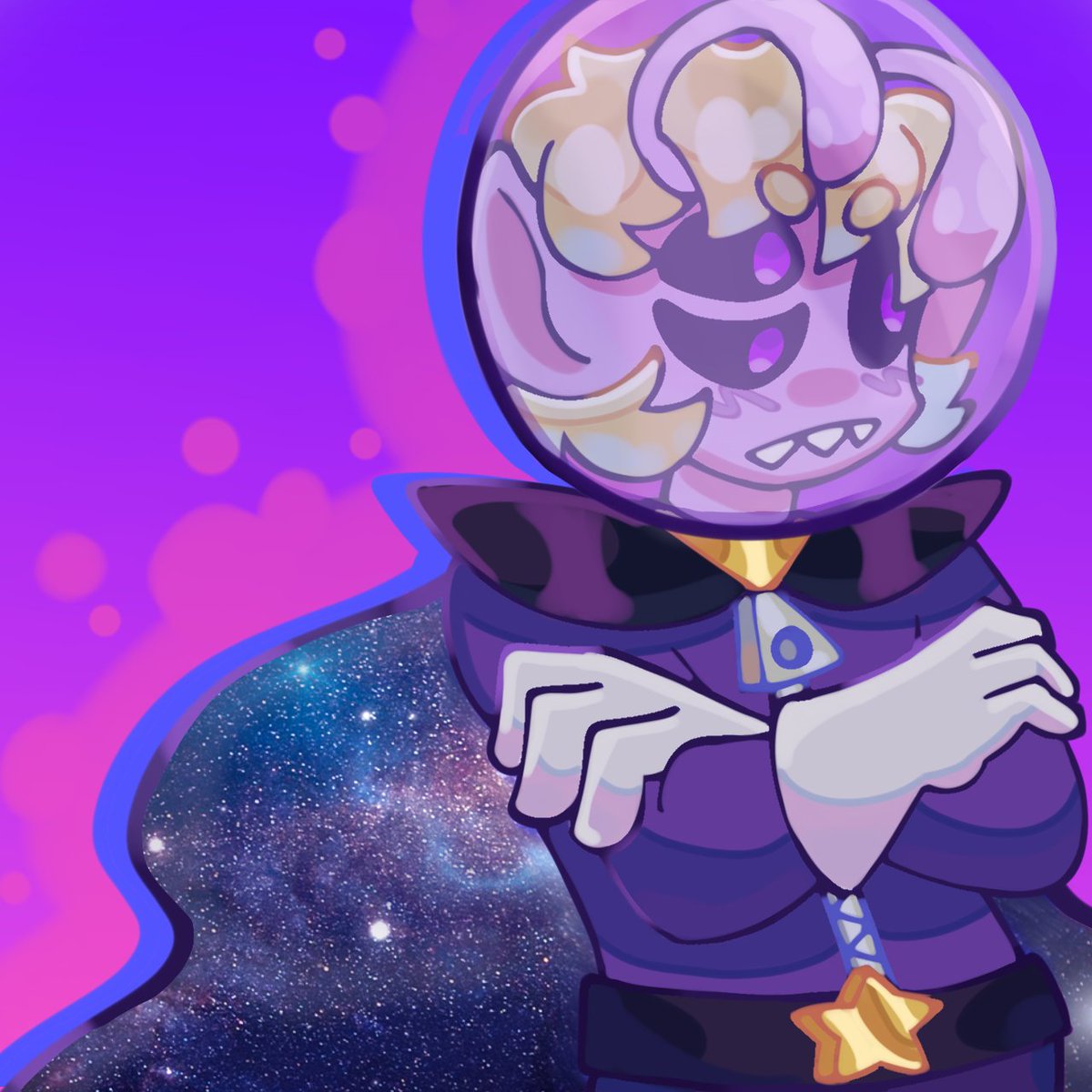 Spaceytrashcat's tweet photo. This didn't turn out well as I hoped but I still had fun making it :) #purpled #fanart #digitalart https://t.co/9IFot85xdO