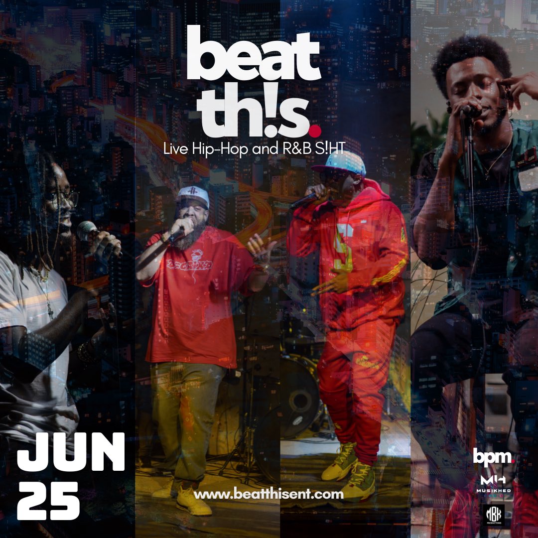beatthisent's tweet photo. ���🔥JUNE 25TH GET YOUR TICKETS NOW AT https://t.co/poCUb2JxhO🔥🔥
@djcruizecontrol 
@iammochii_ 
@AugustJKeys 
@dagrindmusic 
With Host Courtney Hall

#DaGrind #itsdagrindyabastards #warning⚠️ #djcruizecontrol #AugustKeys #Mochii #BPMTakeover #HoustonRappers #IndieRapper https://t.co/HGJGXjWtYg
