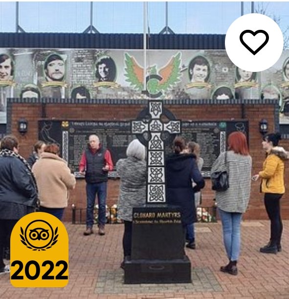 Well done to all the staff at cab tours Belfast in the top 20 in the world tours and top 4 in the uk