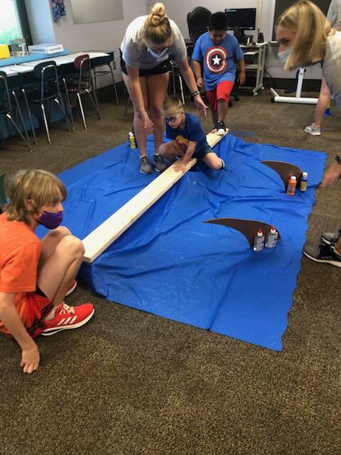ConnectionsCamp's tweet photo. Ahoy matey!  Pirate Day was a huge hit!  Campers had to navigate shark-infested waters while walking the plank AND a ring of ”fire” all while searching for buried treasure!  Aaaarrrggggghhh! https://t.co/8xqJpyaBdX