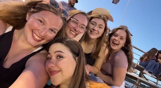 pithetachi's tweet photo. Our sisters, Savannah and Delaney, met up for some rodeo and lake day fun! 🐴⛵️ https://t.co/5r84W80XuI