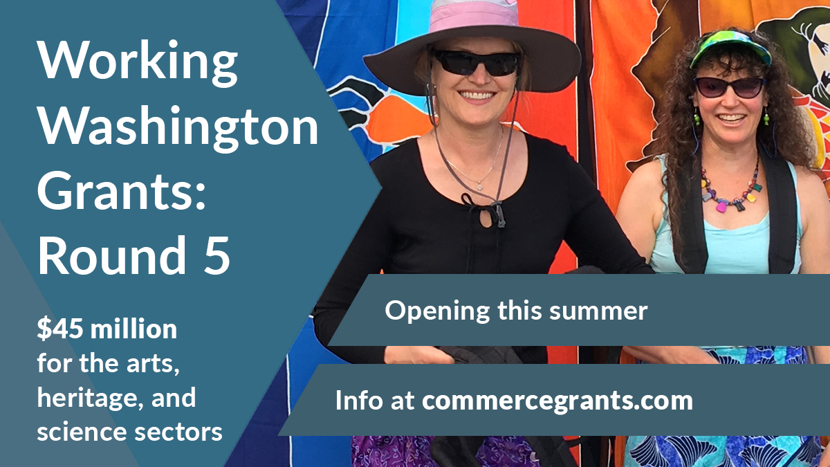 💡 Are you eligible for funding from Working Washington Grants: Round 5? Check the list:
👉🏽 arts.wa.gov/wwr5/ 

#WorkingWashingtonRound5 will open later this summer. #washingtongrants #artsfunding #workingwashington #washingtonstate