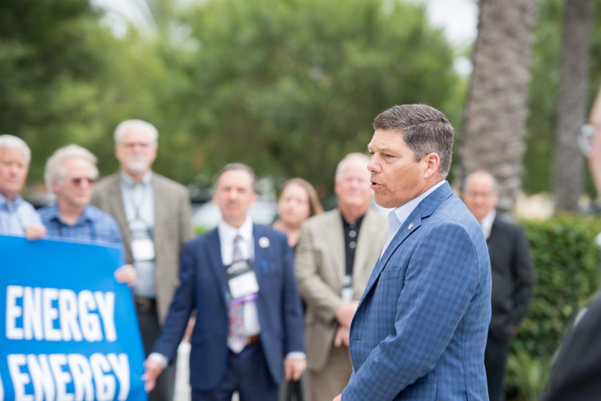 American Nuclear Society (@ans_org) on Twitter photo ANS rallied to support the continued operation of the Diablo Canyon nuclear plant at #ANSannual. Remarks made by ANS President Steve Nesbit, ytt Northern Chumash Tribe elder @srlinslo (& member of <a href="/PGE4Me/">Pacific Gas & Electric</a>'s DC Decommissioning Engagement Panel) and <a href="/IBEWlocal1245/">IBEW Local 1245</a> rep Hunter Stern. ANS rallied to support the continued operation of the Diablo Canyon nuclear plant at #ANSannual. Remarks made by ANS President Steve Nesbit, ytt Northern Chumash Tribe elder @srlinslo (& member of <a href="/PGE4Me/">Pacific Gas & Electric</a>'s DC Decommissioning Engagement Panel) and <a href="/IBEWlocal1245/">IBEW Local 1245</a> rep Hunter Stern.