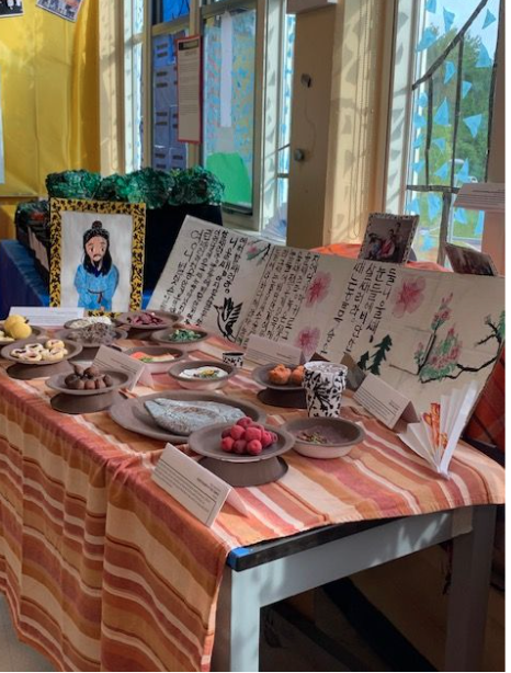 TenacityMuseum's tweet photo. How do the norms and traditions of a Korean family appear in a meal ? at this exhibit you can see a famous Korean ritual in action, through celebration of Charye. At the backdrop of the ritual is a hand-painted Korean poem. See this ritual for yourself at our museum!
#PBL https://t.co/yxh1BKp7gB