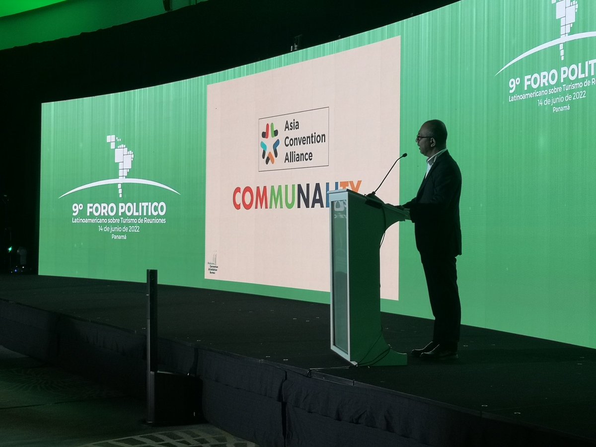pasaportenews's tweet photo. Noor Ahmad, Chief Operating Officer del Malaysian Conventions Bureau, en el Foro Político @FIEXPOLATAM dijo que es crucial que los políticos entiendan la importancia del sector MICE. Muchos no lo entienden pero en su país la ministra de Turismo lo hizo y Noor lo celebra. https://t.co/lI7u6SqQy2