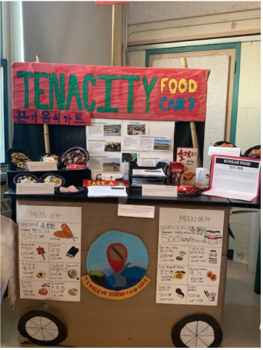 TenacityMuseum's tweet photo. Love Korean food? Explore How does the environment and history of Korea impact food consumption? Come learn all about it at this exhibit! In addition to this, they have also made recipes so you can try them out at home!
#PBL #TeamTenacity 
https://t.co/HKmkYt6US9 https://t.co/5IjPlqndpB