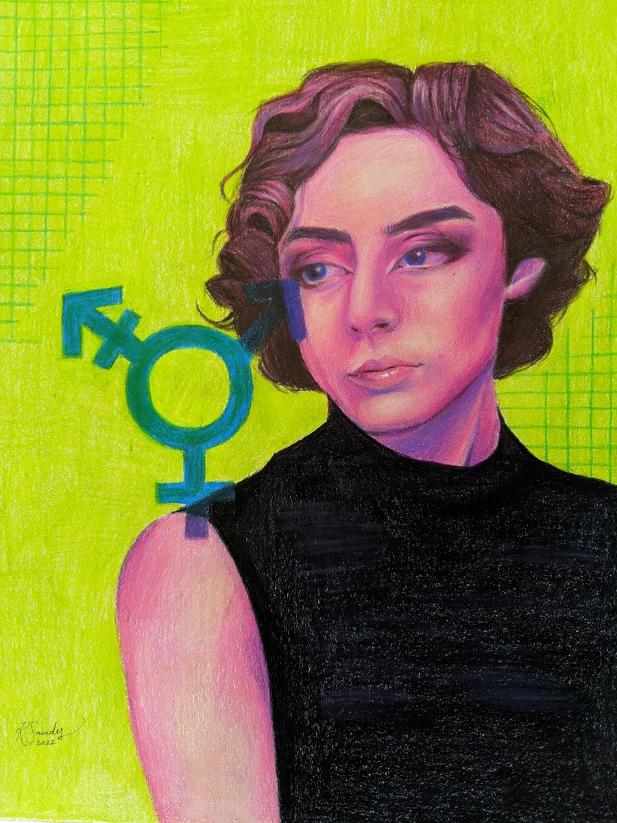 It's #TalentTuesday and today we're bringing you "Under Construction" by Rowan Saunders from <a href="/ballardhsPTSA/">Ballard High PTSA</a> in Seattle. 

#ExpressWhatMatters #Walgreens #Pride #genderidentity #selfconfidence #pridemonth #pridemonth2022 #gender #school