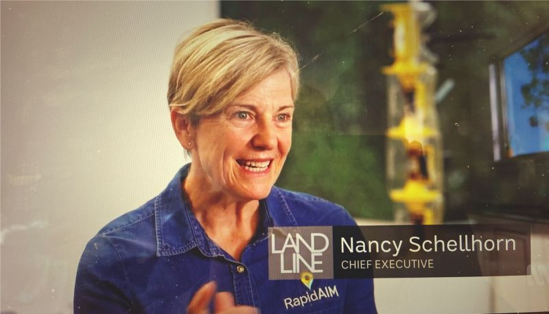 rapid_AIM's tweet photo. Check out our CEO and co-founder Nancy Schellhorn speak to ABC's Landline (https://t.co/1Bq1tlEutM) about RapidAIM Pty Ltd's mission to reduce the chemical intensity of agriculture, through our real time pest management technology! 

#innovation #pestmanagement #landlineinterview https://t.co/F1NBxlPFJx