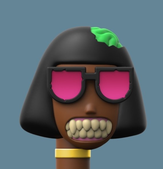 Potionmasterhex's tweet image. Muahahahaha yall sleeping on @3dFrankenPunks I will be building my squad on paper handed failures