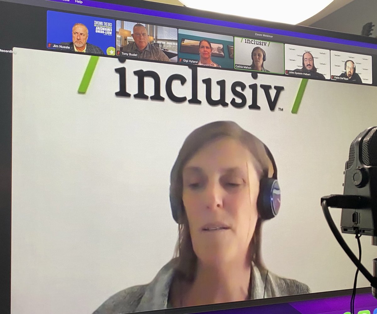 Wonderful discussion and dialog about #creditunion Financial Well-being for All with ⁦<a href="/InclusivCDCUs/">Inclusiv</a>⁩ ⁦<a href="/NCUFoundation/">ncufoundation</a>⁩ ⁦<a href="/UFCU/">UFCU</a>⁩ ⁦<a href="/CUNA/">CUNA</a>⁩ ⁦<a href="/AmericasCUs/">America's Credit Unions</a>⁩