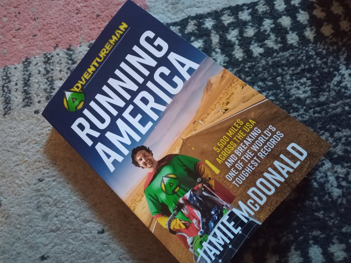 nav4adventure's tweet photo. FKT in the book reading dept yesterday. "Don't judge a book by it's cover?" Like most #ultraruns the last third is more interesting than the first two, but ...
@MrJamieMcDonald has some tales https://t.co/Eh717Mftc6