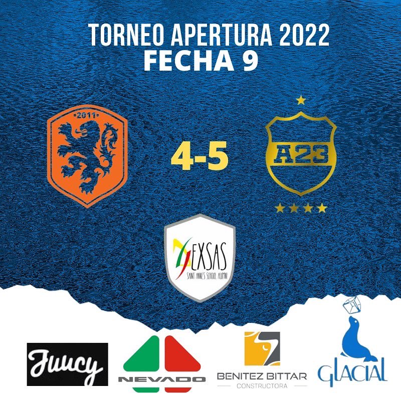 ex_SAS's tweet photo. •Resultados de la Fecha  9•

#Exsas #torneoaperturaexsas🏆⚽️ https://t.co/Zytu4osrdB