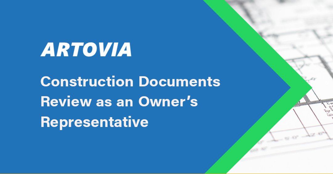 ArtoviaConsult's tweet photo. Artovia's Construction Documents Review Services help owners protect their project investment and reduce their risk. #constructability #infrastructure #buildings #qualitycontrol #artovia https://t.co/0VpH2J0Y2e https://t.co/TFfKVUCa8D