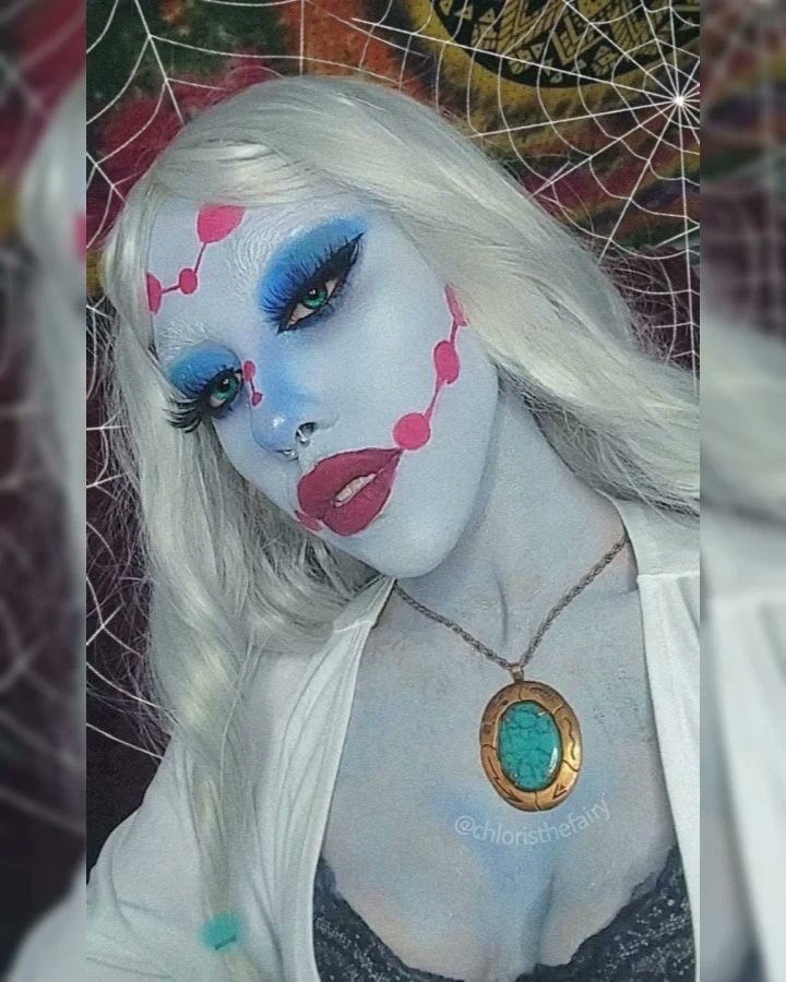 ChlorisTheFairy's tweet photo. 🕷️ •Spider Mother •🕷️
I want to cosplay more but ive been working a lot so ya bitch is exhausted. For now enjoy these mesmerizing pics! 
Body paint:
@officialsnazaroo (light gray, bright red, clown white body paints)
#demonslayercosplay #DemonSlayer #cosplay https://t.co/dbztBs7S1w