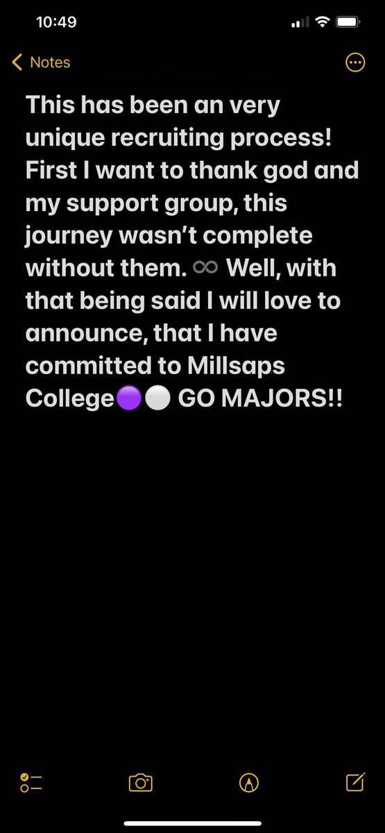 Brianshaw005's tweet photo. I am Proud to say that my recruitment is 110% Closed! I’m ready to showcase my talents at Millsaps College!⚪️🟣 #AGTG @MajorsFootball @CoachCoryYork @MajorAthletics @HC_Carter1 @Lit05849032Ryan @Mr_JHop13 @demarion_hicks @HoustonJarius https://t.co/sGAkY4ZRY2