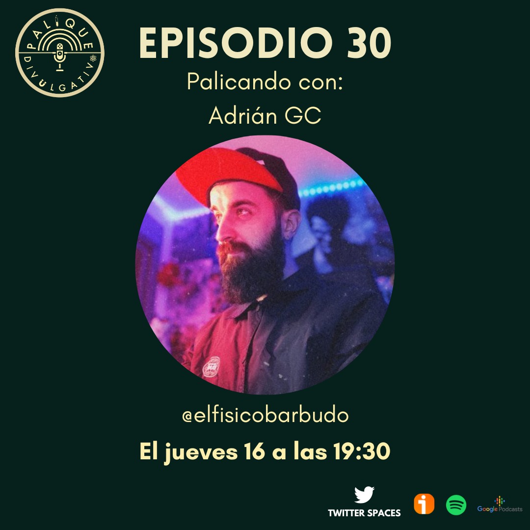 PDivulgativo's tweet photo. Este jueves palicamos con el físico más pop-punk-deathcore-hardbass ruso, @elfisicobarbudo. Divulgador, músico y tiktoker, ¿qué nos contará? No se lo pierdan. A las 19:30 🇮🇨 en Twitter Spaces 💚 https://t.co/baiXLLTzDG