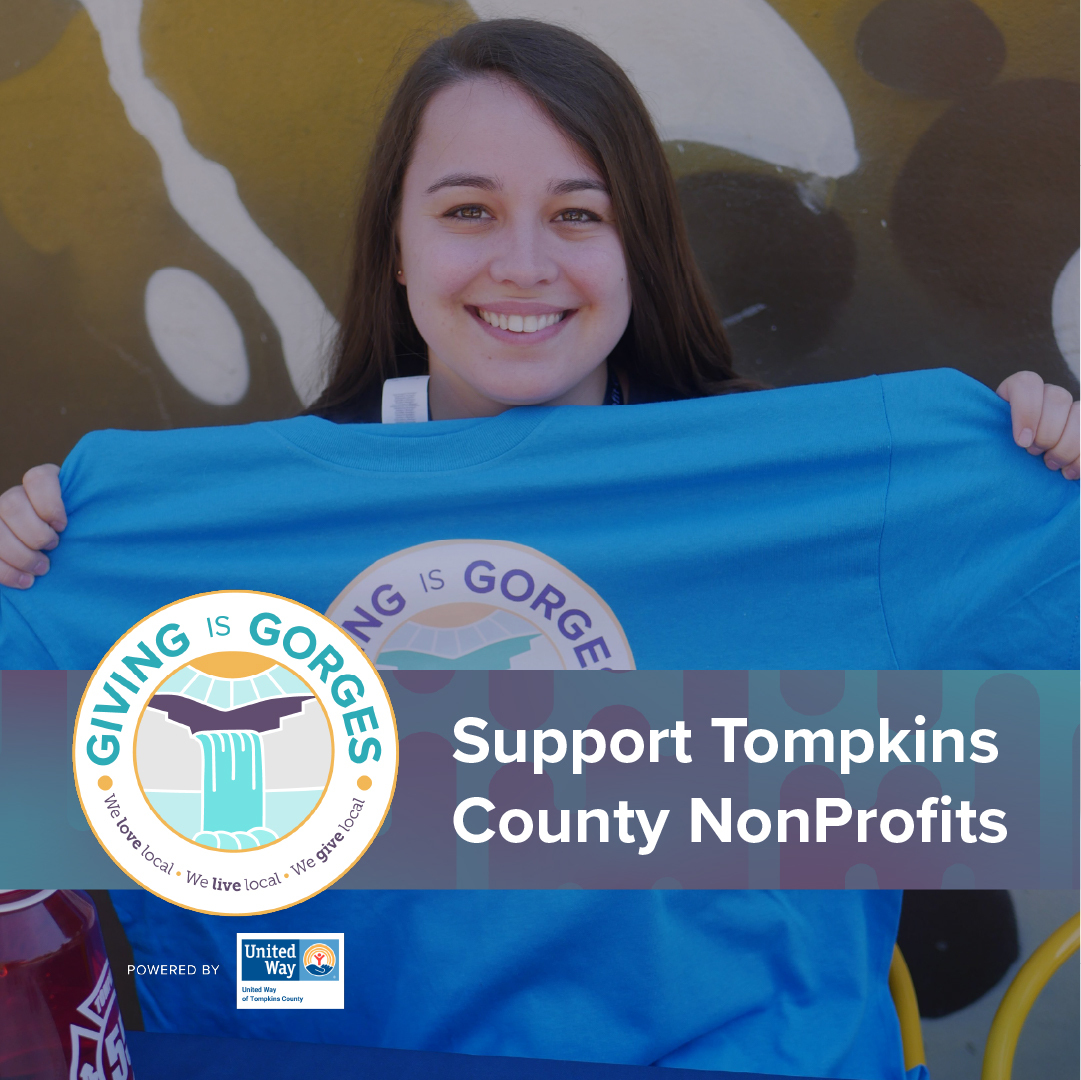 GivingIsGorges's tweet photo. #GivingisGorges is only one week away! 🎉 We encourage our community to begin looking through our growing list of participating organizations to learn more about their causes and ways that your donation can further their missions. 🤩 https://t.co/7uL7M3DKDW #twithaca https://t.co/YUFFKLYli7
