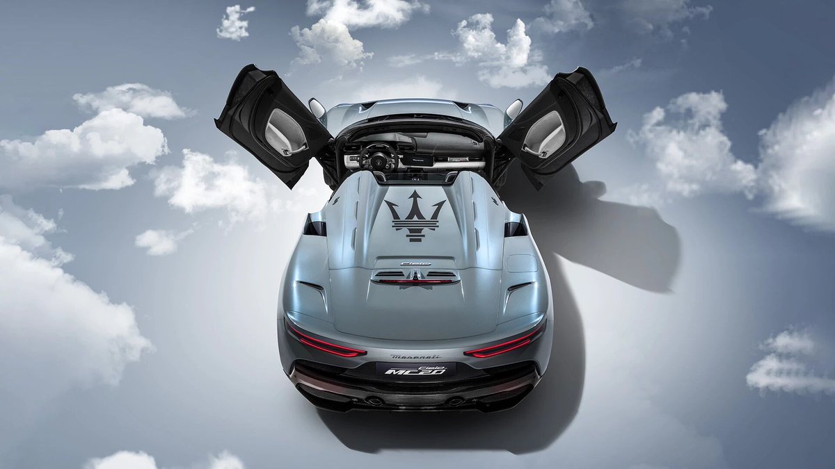 maseratistl's tweet photo. Go Beyond the Sky with the Maserati MC20 Cielo! This stellar piece of machinery is the newest addition to the Maserati line. Follow us to stay up to date on all of the upcoming information!
#JimButlerMaserati #JimButler #Maserati #MC20 #MC20Cielo https://t.co/azP12qBKhY