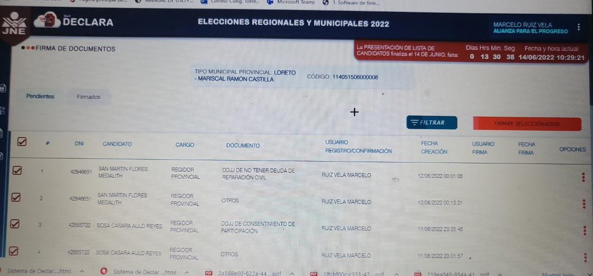 MarisolEspinoz_'s tweet photo. @JNE_Peru @ONPE_oficial @reniec un sistema Declara colapsado va desde su inicio, sin auditoría de los partidos y después afirman que todo es “satisfactorio” @exitosape @RPPNoticias @PBO_Radio @ExpresoPeru @elpais_america @eltiempopiura @elcomercio_peru https://t.co/9of2o1Matl