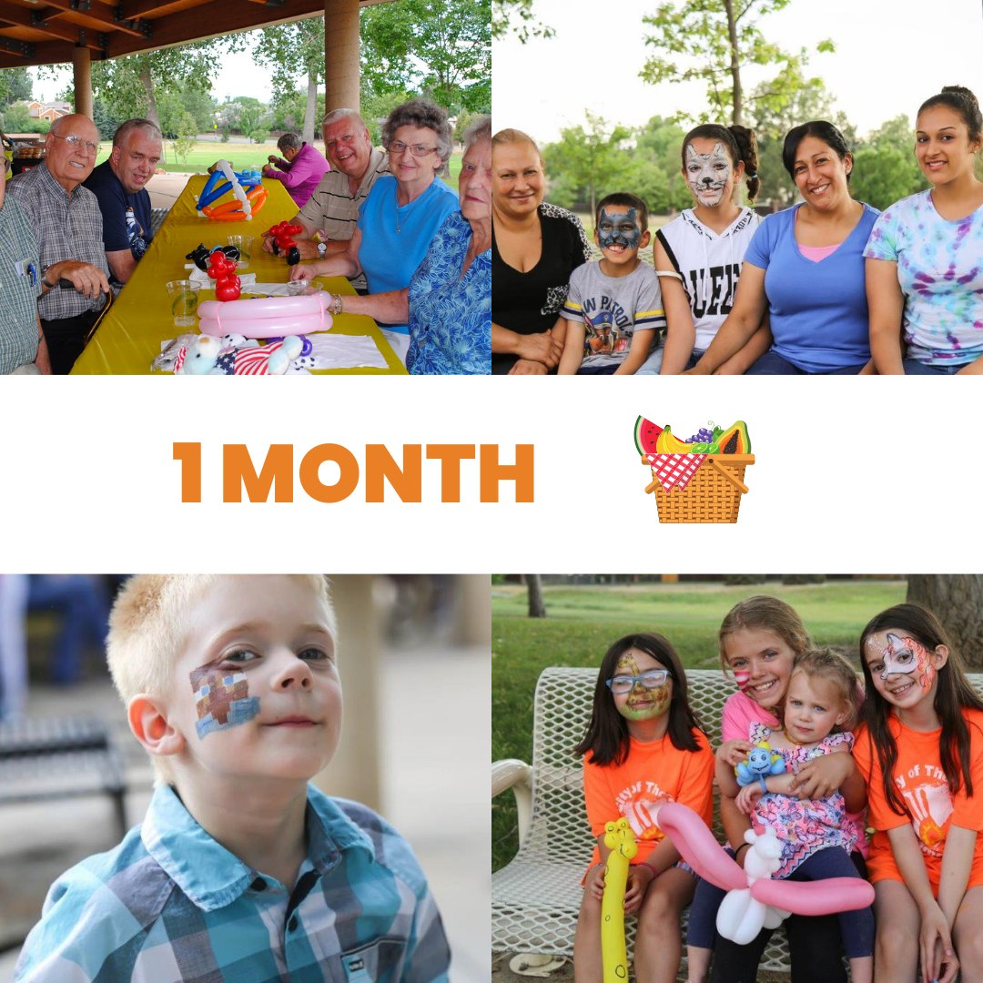 We are officially one month away from our Annual Picnic! We will have face painting, balloon animals, and a magic show! This event is invite only. All of our members receive an invitation! Head over to arcadams.org/get-involved to become a member! 🧡