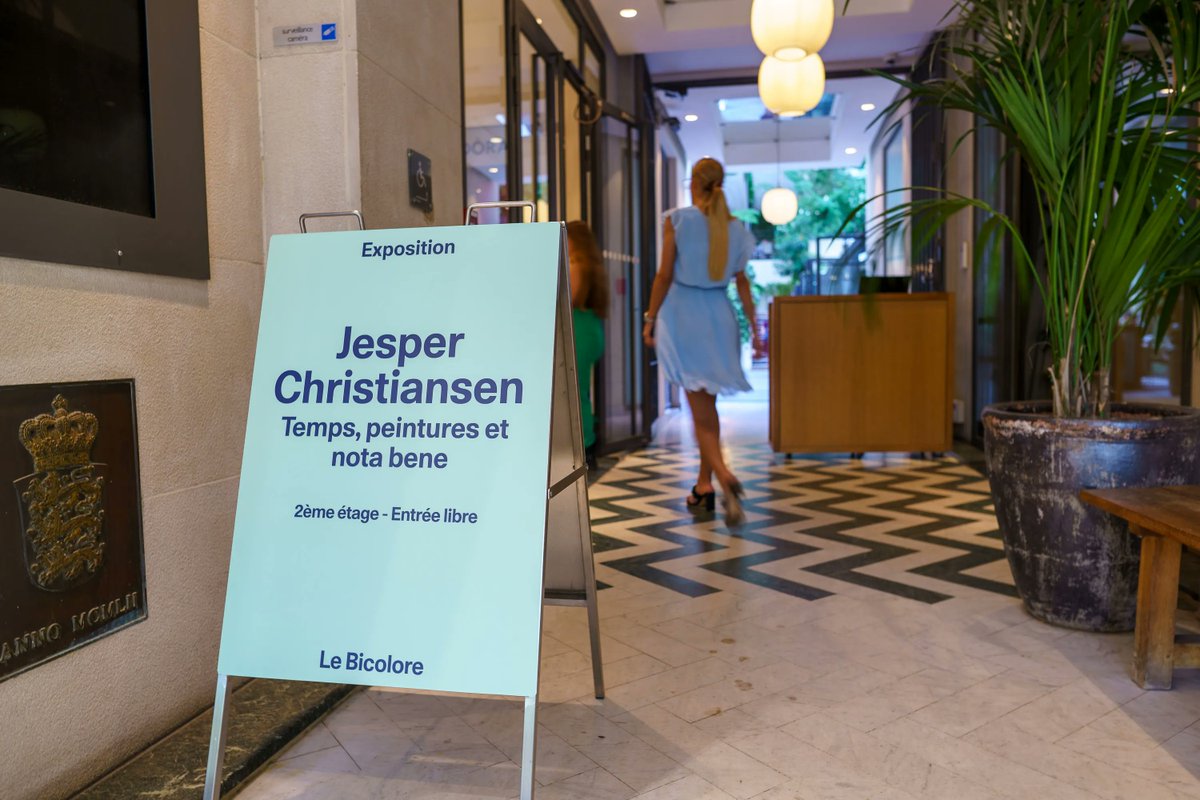 lebicoloredk's tweet photo. Les #conseils de @Talivera  
Aller voir L'exposition de Jesper Christiansen, Temps, peintures et nota bene ... si ce n'est pas déjà fait, pour ...
une Invitation à la contemplation et à la lenteur 💚
+ d'infos sur l'#expo 👉 https://t.co/Hpsf64HBaD

👇 #Art #expodumoment ! https://t.co/Y4xvQ5X1ch