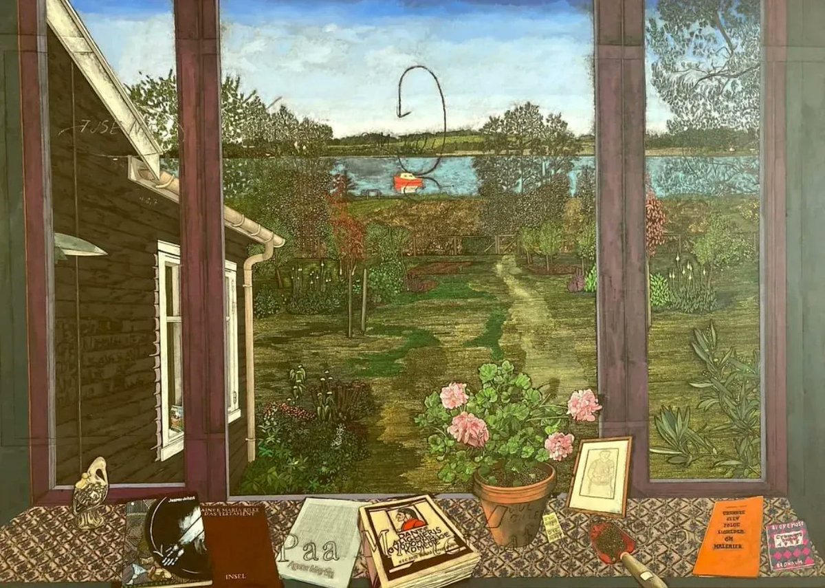 lebicoloredk's tweet photo. Les #conseils de @Talivera  
Aller voir L'exposition de Jesper Christiansen, Temps, peintures et nota bene ... si ce n'est pas déjà fait, pour ...
une Invitation à la contemplation et à la lenteur 💚
+ d'infos sur l'#expo 👉 https://t.co/Hpsf64HBaD

👇 #Art #expodumoment ! https://t.co/Y4xvQ5X1ch
