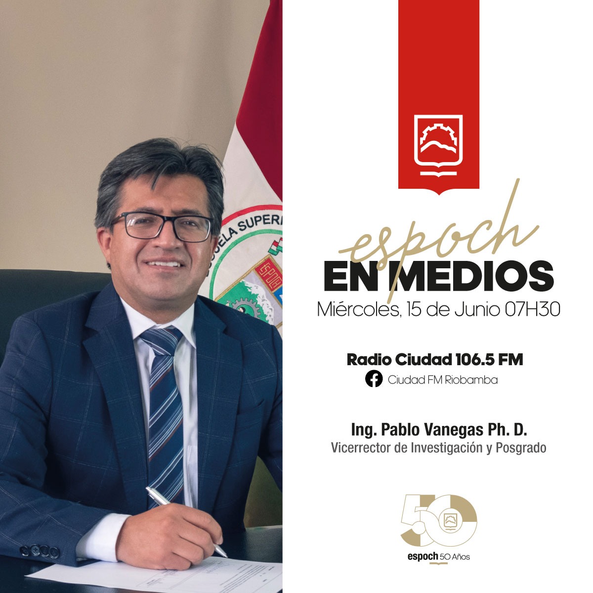 Pablo Vanegas Peralta (@pvanegas) on Twitter photo Mañana, dialogaremos en <a href="/CiudadFMRio/">Ciudad FM Riobamba</a> sobre las actividades que se presentarán en la #SECTEI2022, el encuentro académico más importante del centro del país.
#HacemosHistoria Mañana, dialogaremos en <a href="/CiudadFMRio/">Ciudad FM Riobamba</a> sobre las actividades que se presentarán en la #SECTEI2022, el encuentro académico más importante del centro del país.
#HacemosHistoria