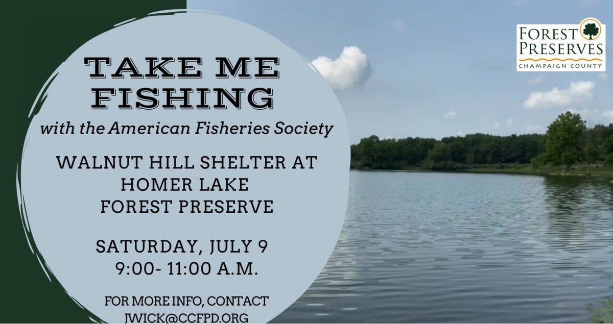 Stations will be set up for all ages to learn about the fish species and aquatic life of Homer Lake, complete a craft, play games, and more. Basic fishing instruction will be available for beginners. Adult supervision of children 15 and under is required.