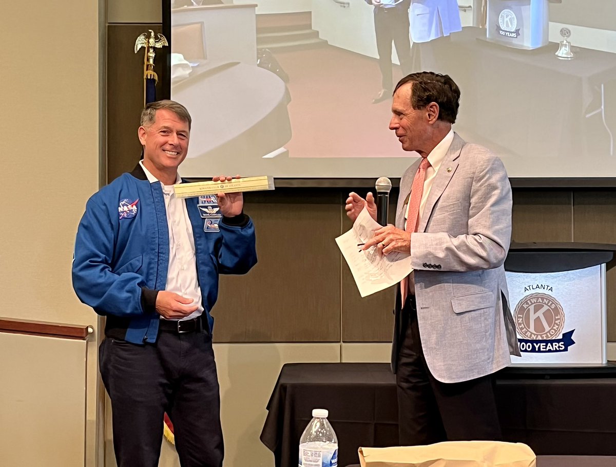 Back on terra firma from the International Space Station via <a href="/SpaceX/">SpaceX</a>, Astronaut Shane Kimbrough talked about living 200 miles above the Earth, space walks and traveling at 17K MPH <a href="/NASA/">NASA</a>