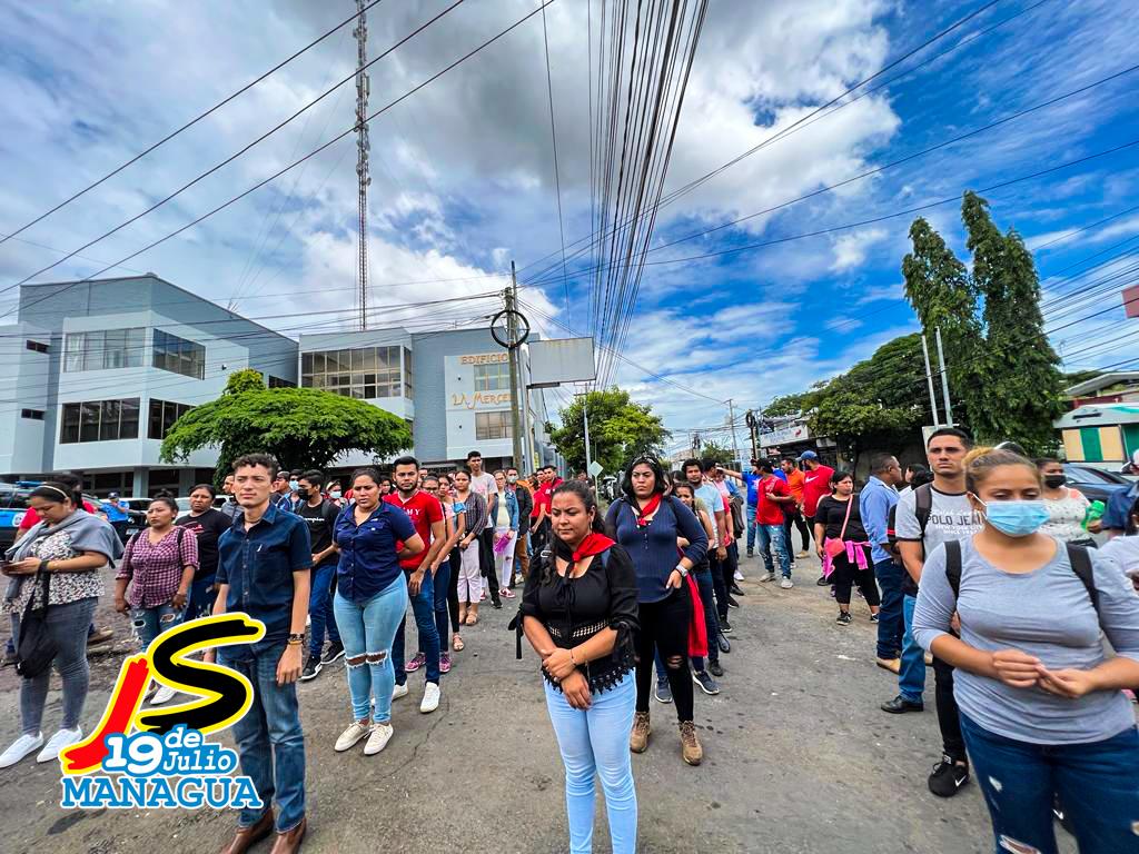 CTipitapa's tweet photo. Juventud Sandinista 19 de Julio de #Managua celebran con acto político el natalicio del Comandante Ernesto Che Guevara hoy #14Junio
#4319FuerzaDeVictorias https://t.co/5B4BhRJF8r