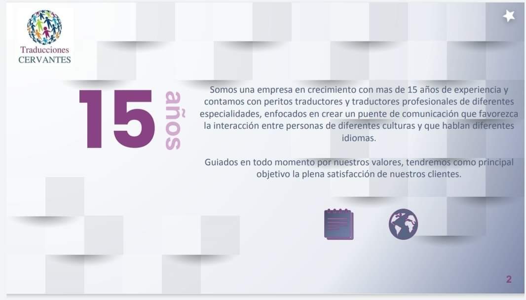 TradCervantes's tweet photo. La experiencia habla por nosotros.
Cotiza tus traducciones en info.tradcer@gmail.com.
#traductoresprofesionales #experttranslators #PeritoTraductor https://t.co/JCQRMy07aQ