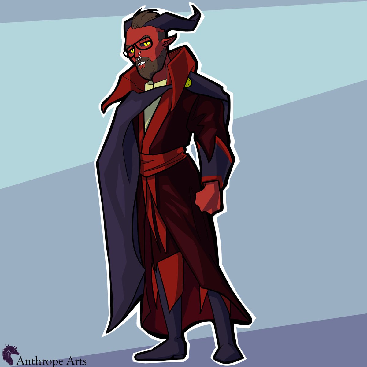 TheTinyBuns's tweet photo. You may have already seen it from the lovely @LePatchworkBoys and @beelze_bull , but did some work for the team to invite their newest member! Go give them some love, and enjoy the arts, thank you! #ArtistOnTwitter #Twitch #design https://t.co/pU2qtozMbG