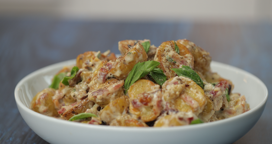 OldOakFarms's tweet photo. Roasted Garlic Potato Salad for the summertime win. https://t.co/bx9fE9FLV8 https://t.co/DP8KiRZ2LF