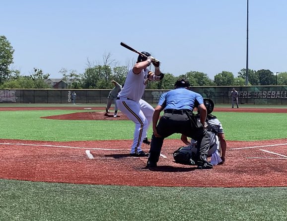 PghDawgs's tweet photo. Dawgs 16/17 Showcase team move to 2-0 with a 3-1 win over Indiana Bulls 17 Black at @Bullpenevents MPL Tourney in front of dozens of college coaches.
2023 RHP @Jack_Ray123 with the 3 hit CG
2023 1b @AndrewKocan delivered a big 2 run triple
#dawgsfamily #exposure #bigboybaseball https://t.co/SHO4nL0qOx