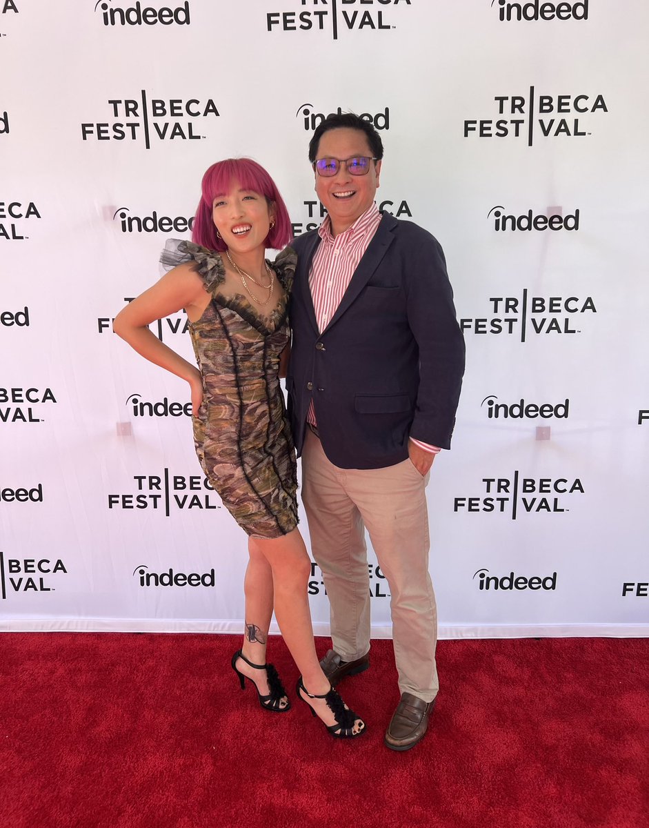 psli2005's tweet photo. My daughter Michelle Li’ films, Acidman, she worked on as the director of the costume designer, was nominated at the 2022 New York Tribeca Film Festival.  So proud of her! https://t.co/5KCn0RhCE0