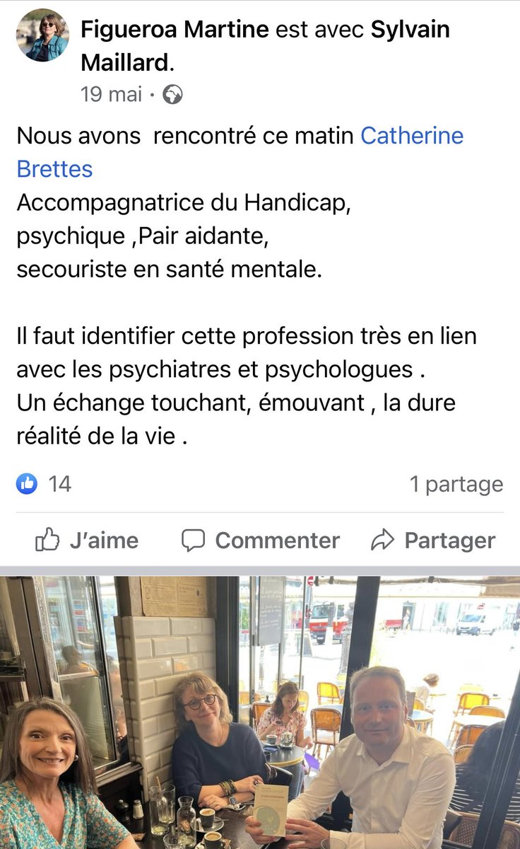 CBRETTES's tweet photo. @SylvainMaillard , député de
Paris 1ere circonscription et
@figueroa75001, suppléante,
souhaitent que la lumière se
tourne vers les #invisibles 🙏
#HandicapPsy #PairAidance #SantéMentale
#ProtectiondelEnfance #ASE https://t.co/FE24fP5hce