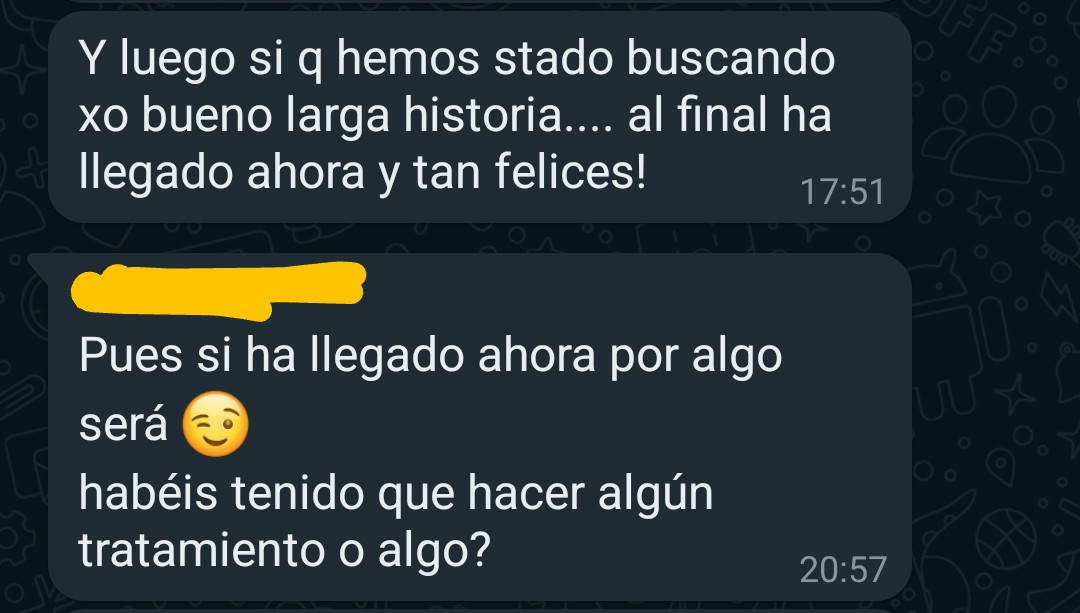 Hoy en ✨️qué no decir a alguien que ha tardado 4 años en conseguir quedarse embarazada✨️