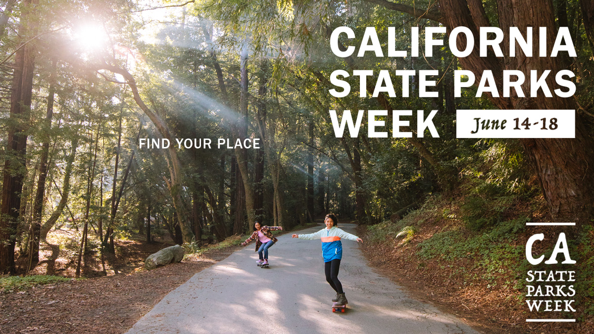 Lots of events happening throughout @CAStateParks for #CAStateParksWeek. Here are a few that are happening in the redwoods (because, you know, that's what we're all about).