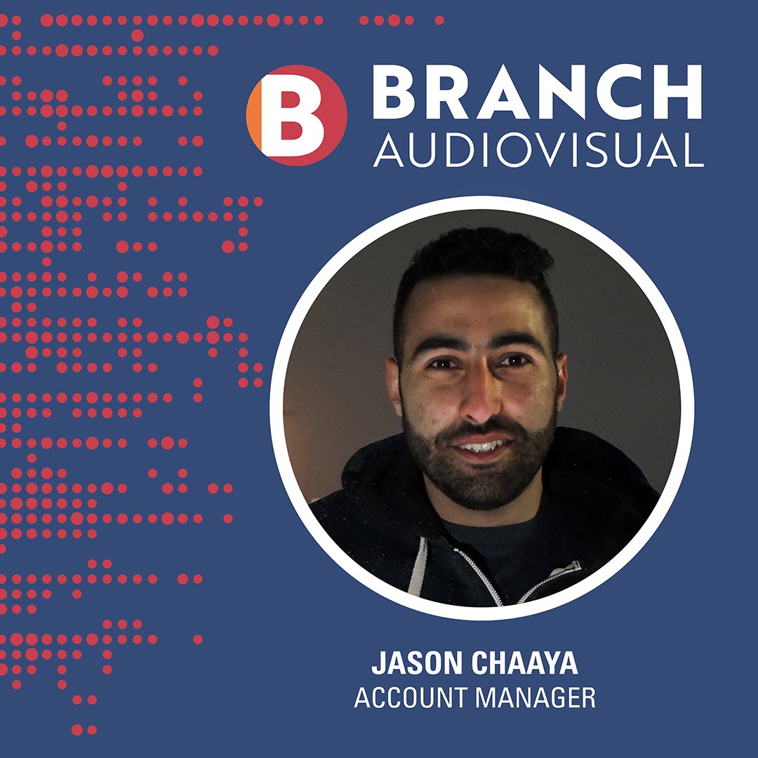 We're pleased to share that Jason Chaaya <a href="/MasterSitak/">Jason</a> is joining the team at <a href="/branch_av/">Branch Audiovisual</a>. Jason comes with tremendous experience in #Esports. He will bring a fresh perspective to the #audiovisual market. We're excited to expand our horizons and build new client relationships.