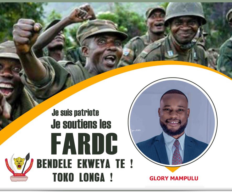 MampuluG's tweet photo. ‘‘La paix n'est pas tout mais tout sans la paix n'est rien.’’
Soutien indéfectible aux vaillants héros @FARDC_off 🇨🇩❤️ https://t.co/nKDxbuAApP